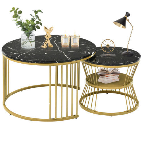 Stylish Fiberboard Coffee Table | Sleek & Modern Home Accent