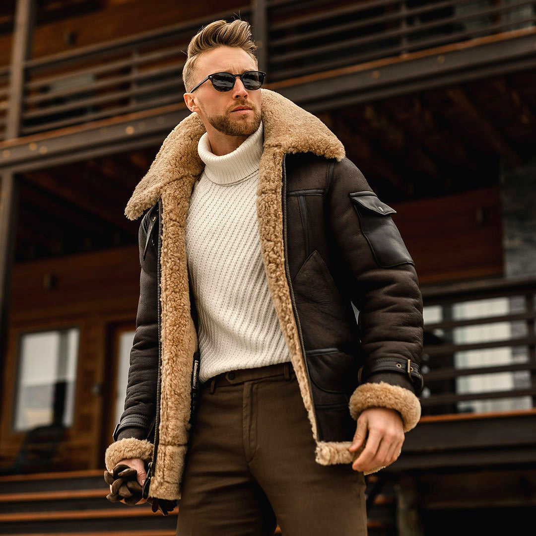 Men Military Winter Jacket Fleece Warm Jackets Male Fur Collar Coats Army Tactical Jacket