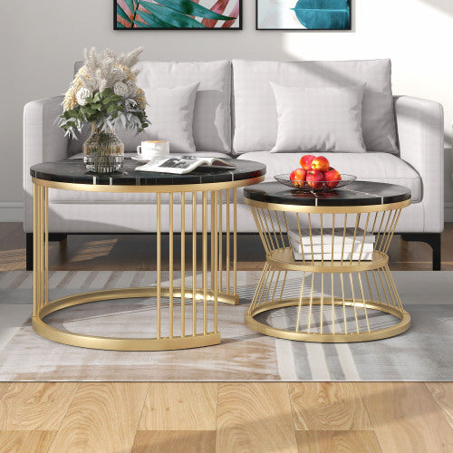 Stylish Fiberboard Coffee Table | Sleek & Modern Home Accent