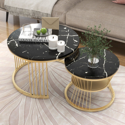 Stylish Fiberboard Coffee Table | Sleek & Modern Home Accent
