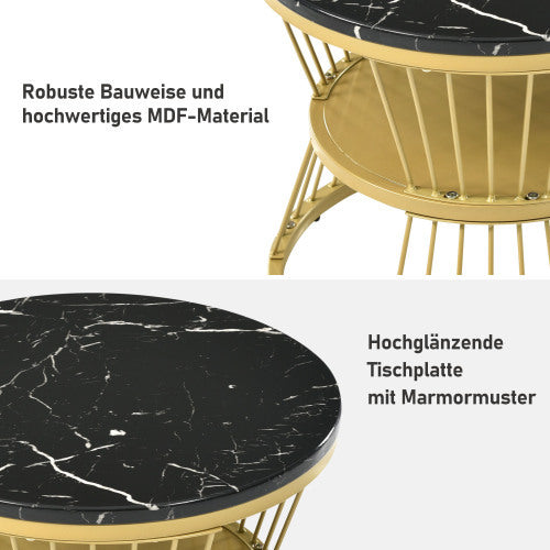 Stylish Fiberboard Coffee Table | Sleek & Modern Home Accent