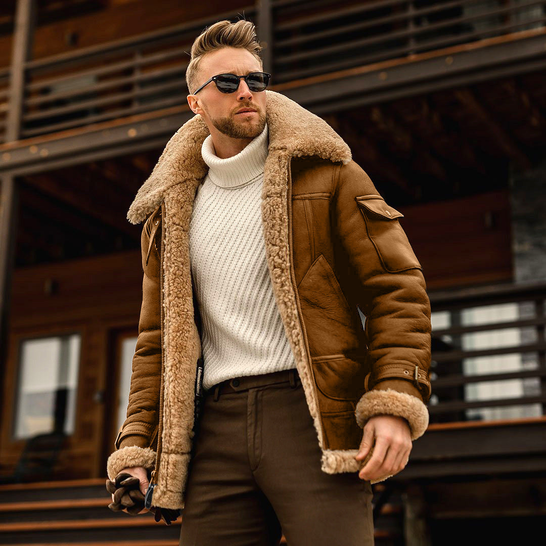 Men Military Winter Jacket Fleece Warm Jackets Male Fur Collar Coats Army Tactical Jacket