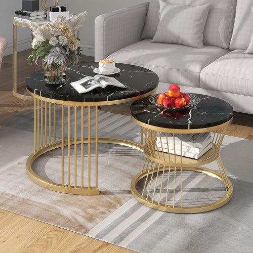 Stylish Fiberboard Coffee Table | Sleek & Modern Home Accent